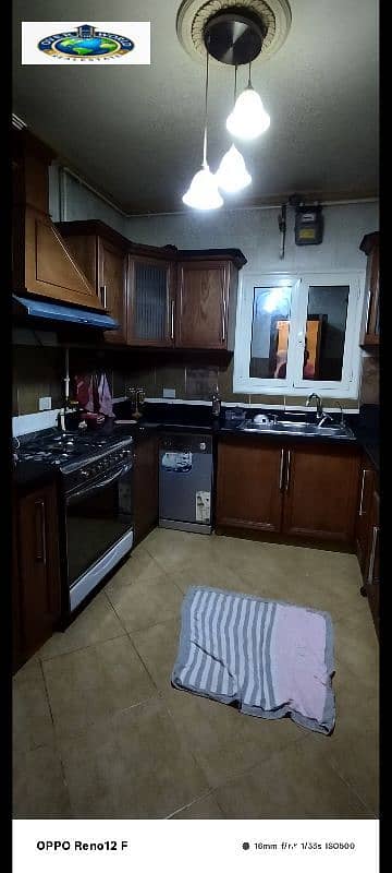 Furnished apartment for rent in Zahraa Maadi
