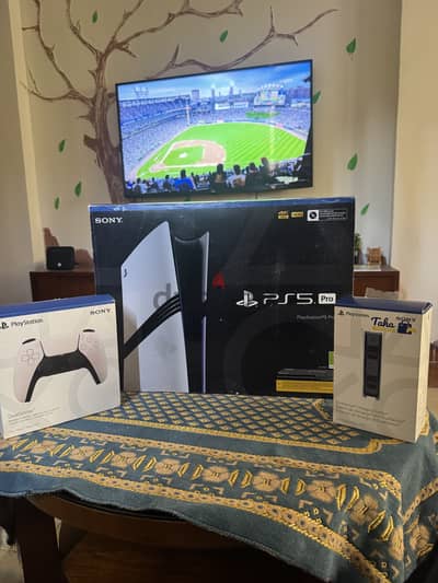 Ps5 pro + controller + charger ( Original products )