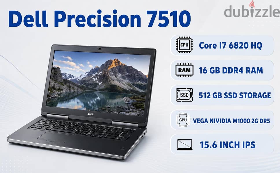 Dell Precision 7510 — Mobile Workstation 3