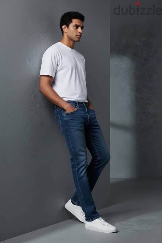 dark blue jeans 1