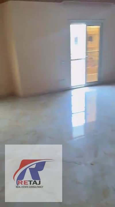 4-Bedroom Apartment for Rent in Al Banafseg Villas 10, a quiet and prime location overlooking a large garden.