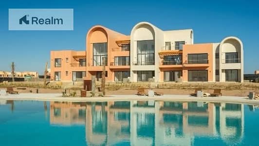 شاليهك ف الجونه جاهز للاستلام دايركت على اللاجون والمساحات الخضراء