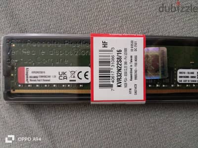 Ram 16g ddr4 pc kingstone