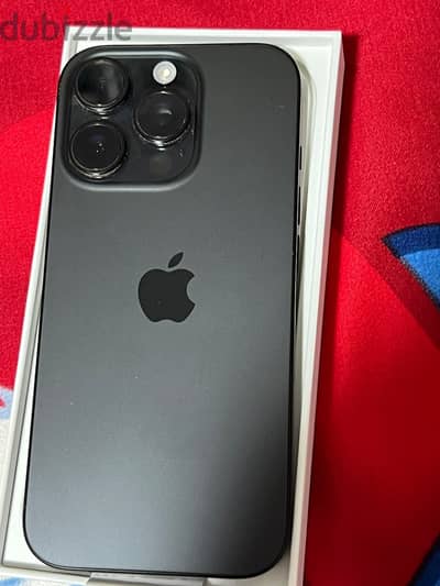 iPhone 16 pro 128GB black  Battery 92% Box & cable