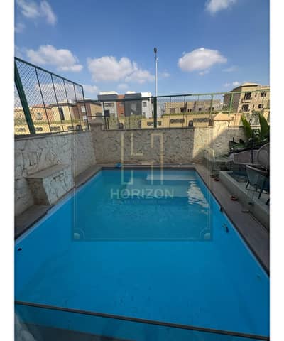 تاون 210م مفروش بمسبح خاص للبيع في كمبوند قطامية جاردنز القاهرة الجديدة Town sale Katameya Gardens New Cairo