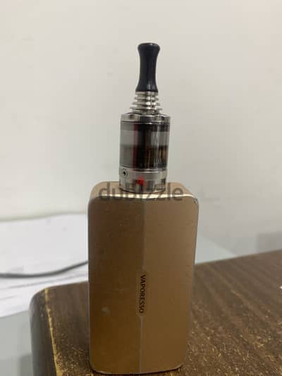 Vape  فابوريسو جين اكس مع تانك بيشوب و بطاريتين ايمرين جاهز للشرب