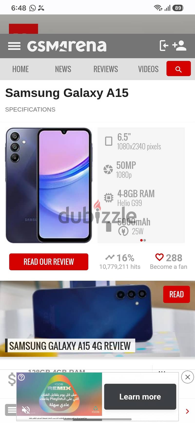Samsung Galaxy A15 1