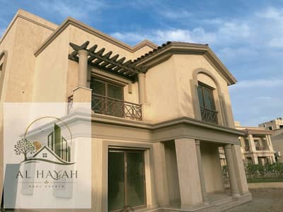 فيلا للبيع 661 متر للبيع كاش في مدينتي – فيلا منفصله  نموذج A3 بدون تشطيب بسعر مميز اطلاله مميزة علي وايد جاردن
