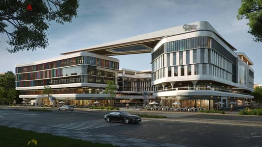 Office for sale مكتب إداري 50م² متشطب إدارة وتشغيل Asset Pillar بجوار  جامعة MSA في اميز لوكيشم في 6 اكتوبر بمقدم 10%