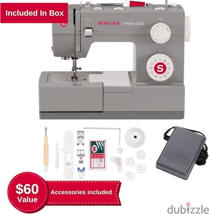 Singer Heavy Duty 4432 Plastic 2