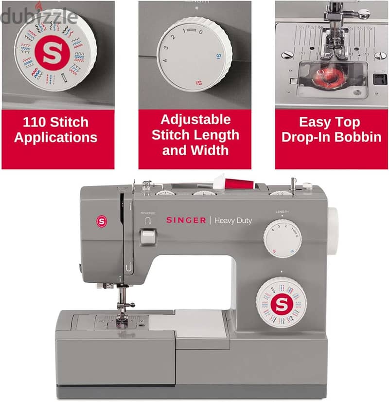 Singer Heavy Duty 4432 Plastic 3