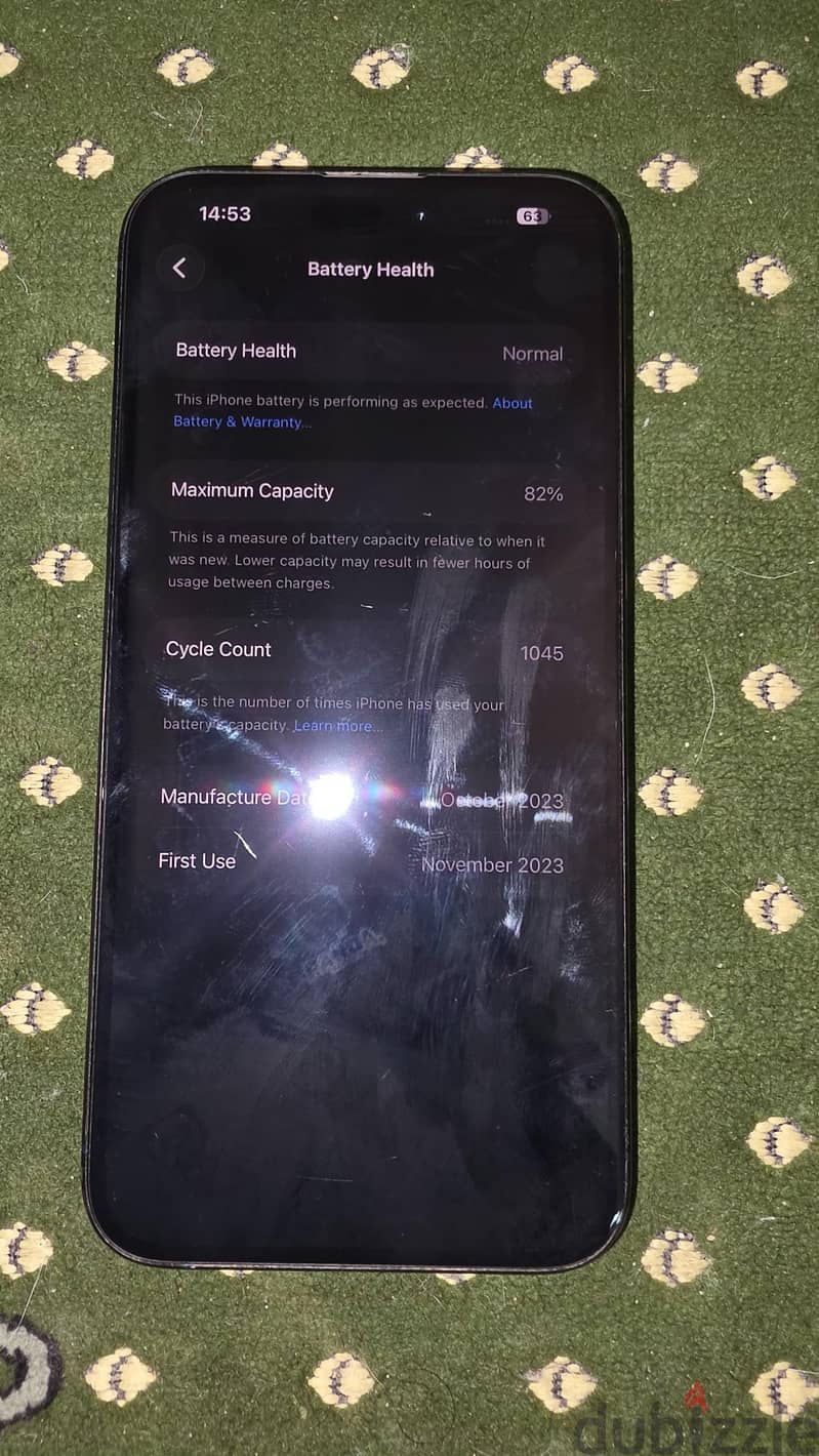 IPHONE 15 PRO MAX 512 7