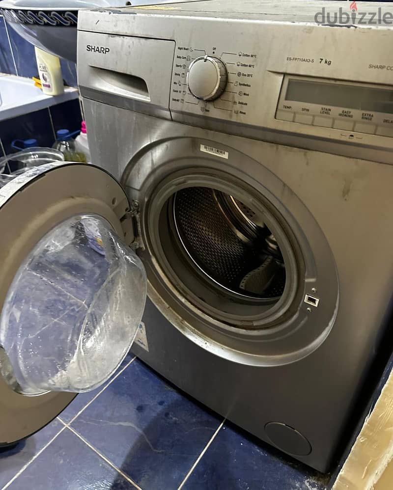 Sharp 7KG Automatic Washing Machine 3