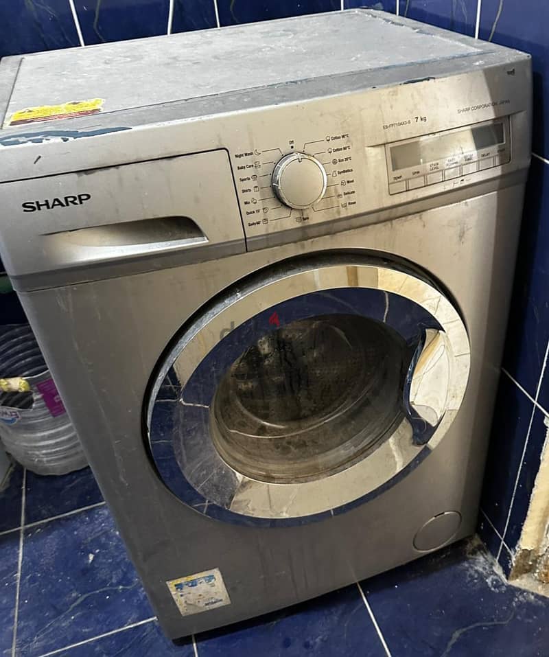 Sharp 7KG Automatic Washing Machine 4