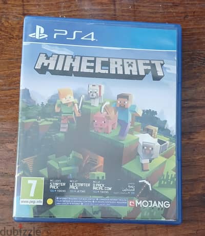 Minecraft ps4 cd game