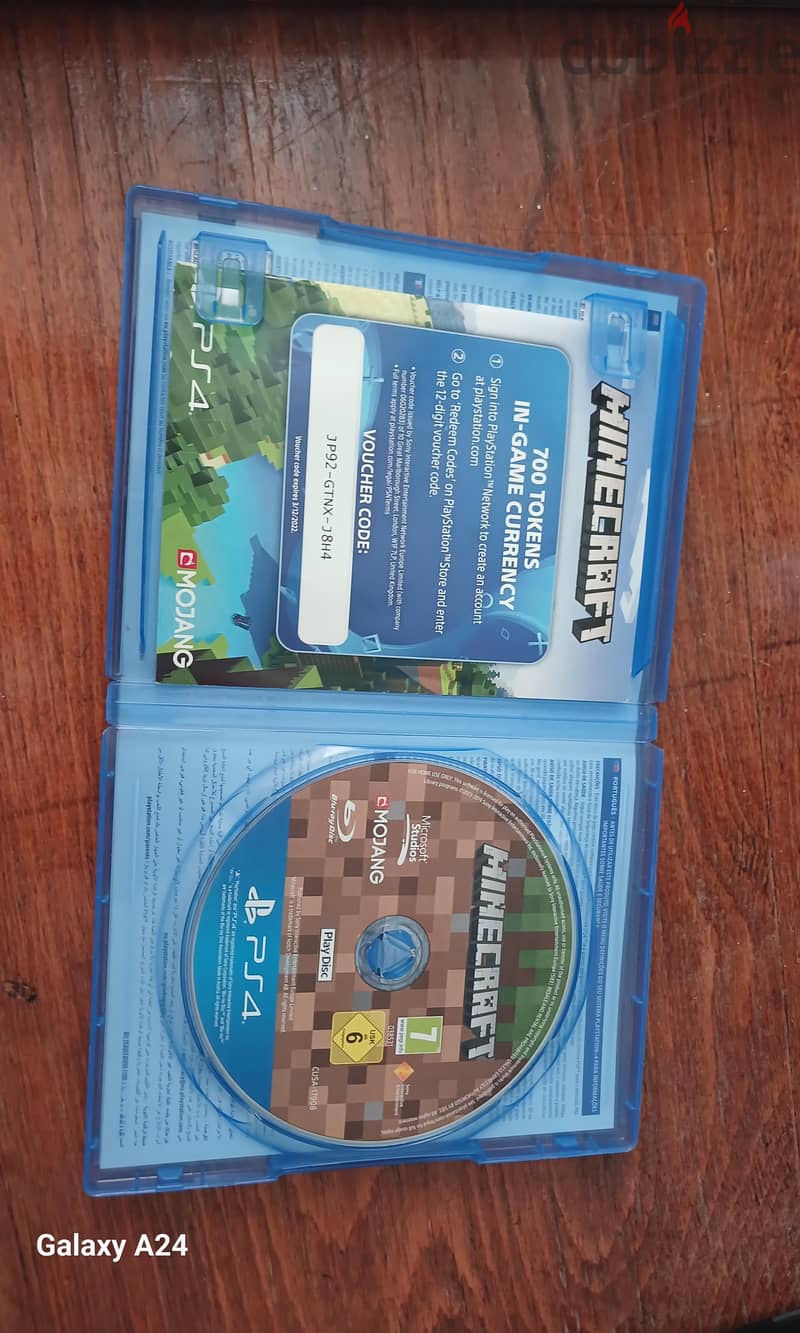 Minecraft ps4 cd game 2
