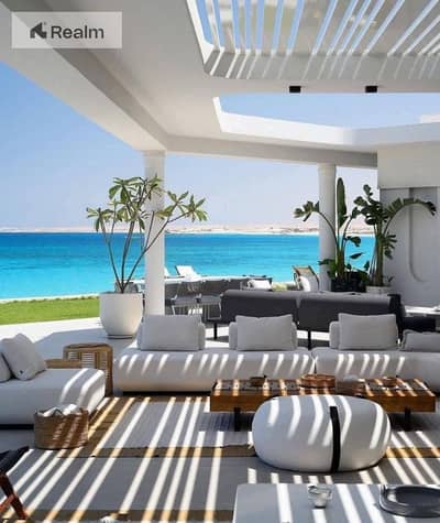 Finished chalet with ACs and kitchen, Direct Lagoon, RTM  installment payment options available.