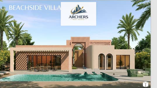 للبيع فيلا صف اول علي البحر واخد prime Location اوجامي راس الحكمة الساحل الشمالي / Sodic Ogami North Coast Ras El Hekma