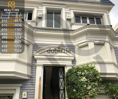 فيلا كورنر للبيع 220م كمبوند ماونتن فيو جيزه بلاتوه (موقع مميز) تسهيلات 7 سنوات (mountain view giza plateau)