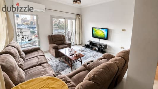 Furnished apartment for rent in Al-Ajooza behind Al-Ajooza Theater