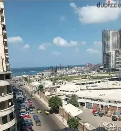 شقة لقطة للايجار السكني بسيدى جابر  خطوات للبحر و فيو مفتوح