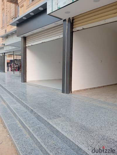Shop for rent in Al-Ahram Gardens 80 meters