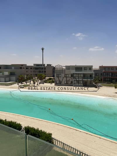 Penthouse chalet for sale in Boo island North Coast Sidi Abdelrahman very prime location direct on lagoon Fully finished with AC's Ready to move
