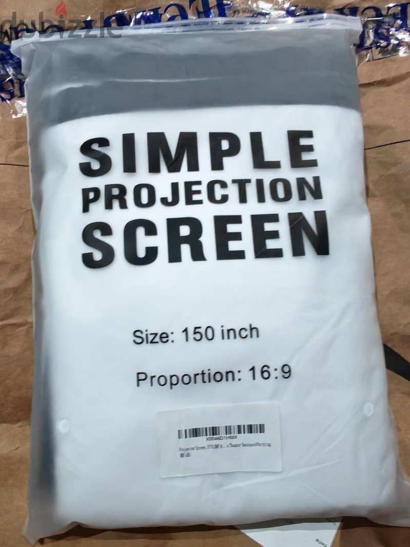 150 Inch Projector Screen 16:9 Aspect Ratio 9