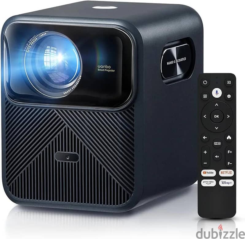 Wanbo Mozart 1 Pro 2025 Projector + 150 inch Projector screen 16:9 7