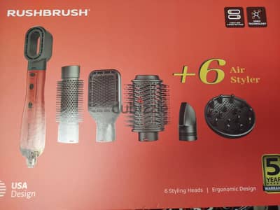 سشوار وفرد شعر Rush Brush 6