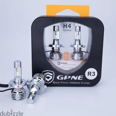 GPNE H4 car led لمض ليد عالي وواطي