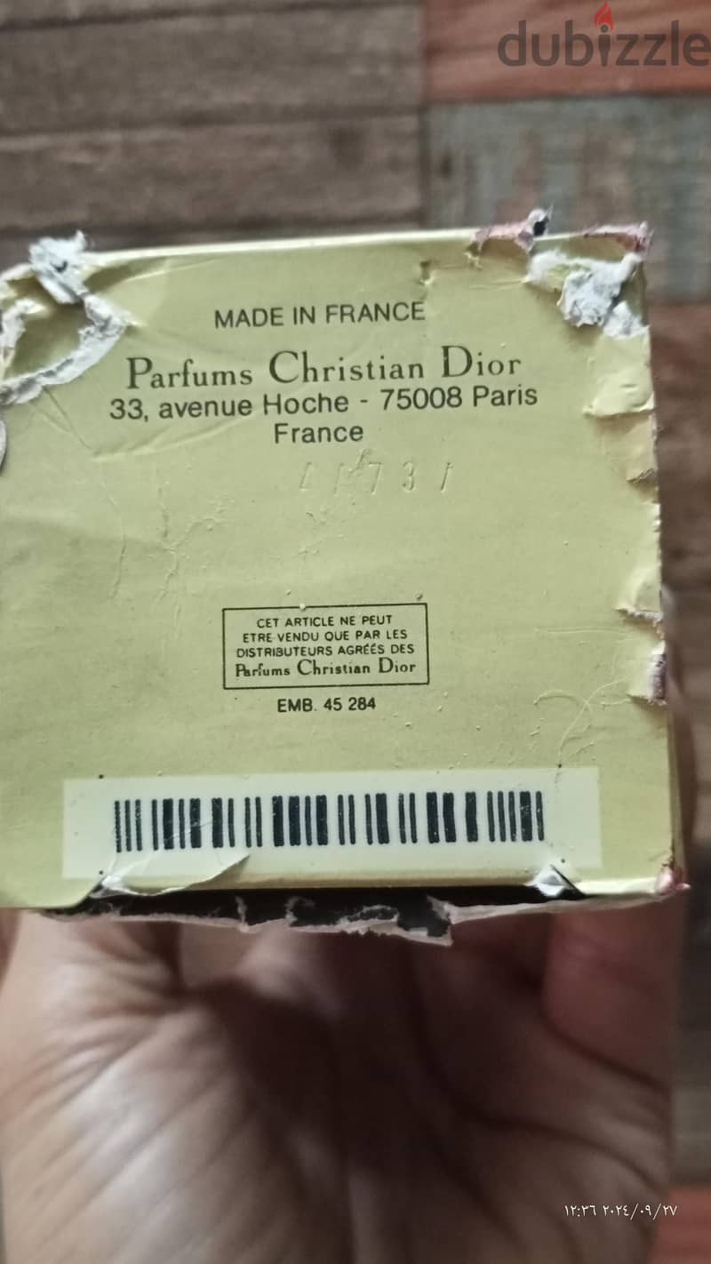 Christian Dior Fahrenheit old 3