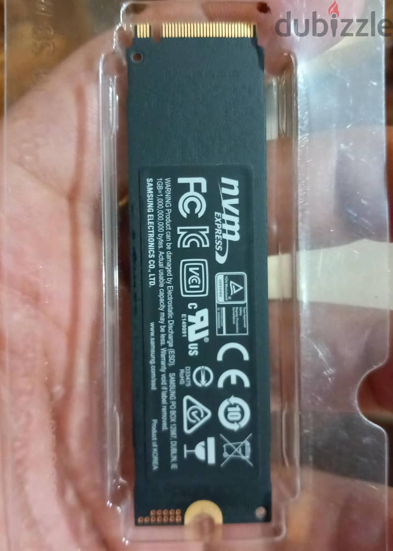 Samsung 970 evo 1TB Nvme 1
