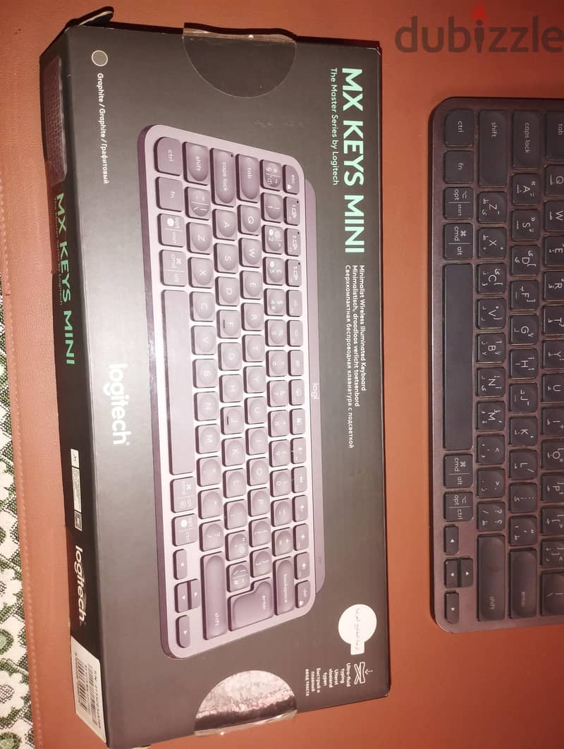 Logitech mx key mini Arabic and English layout keyboard 4