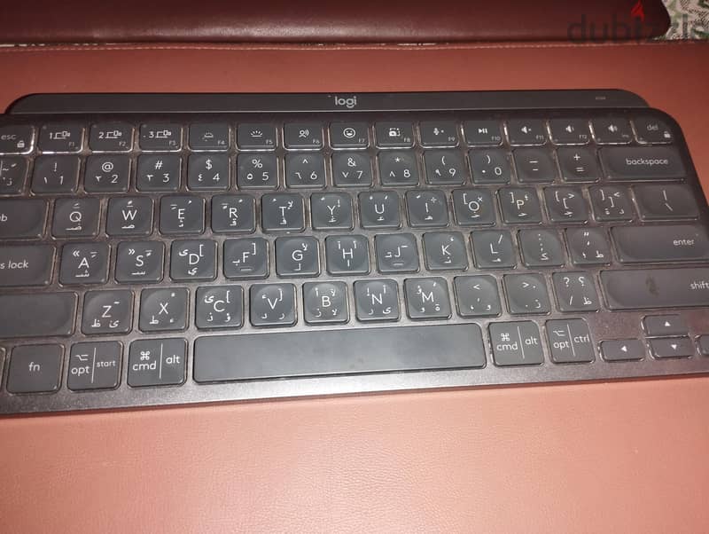 Logitech mx key mini Arabic and English layout keyboard 9