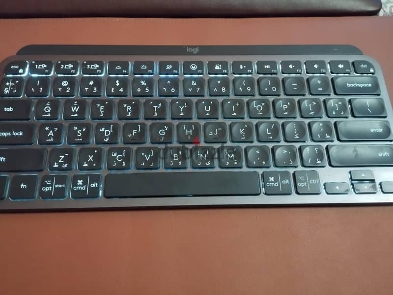 Logitech mx key mini Arabic and English layout keyboard 10