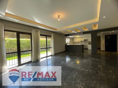 ارضي بجاردن للأيجار في كمبوند الكورتيارد - بيفرلي هيلز - الشيخ زايد Courtyards – SODIC West Beverly Hills بالتكيفات و المطبخ
