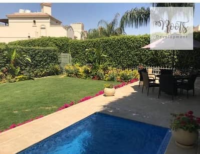للإيجار توين هاوس بحديقة وحمام سباحة،  في الباتيو 2 في القاهرة الجديده For Rent Twinhouse with Garden ,Swimming Pool,with AC/s in El Patio 2–New Cairo