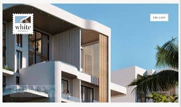 للبيع استوديو 62م مشطبه White Residence التجمع
