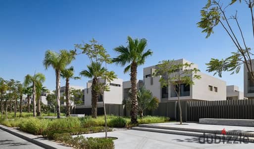 Ground-floor duplex with a garden for immediate delivery, featuring a distinctive landscape view in the heart of Al Burouj City, El Shorouk.