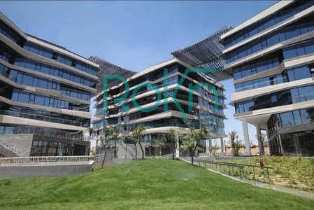 Prime Location 526 sqm Semi Finished Office for Rent - The Polygon - Sheikh Zayed