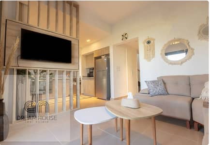 Brand New Fully Furnished 3-Bedroom Townhouse Direct on Pool for Rent in Marassi