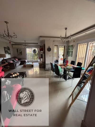 apartment 157m with 60m garden for sale in madinaty B1 super-lux