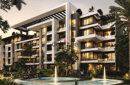 111 m apartment for sale in Exora, Hadayek October directly on Zewail Road 5%down payment and installments up to 8years Great investment opportunity
