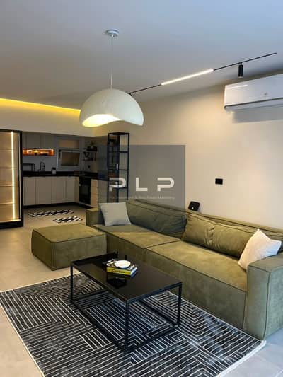 Apartment for rent, ultra-super-luxurious finishing, fully furnished, prime location in Al Rehab City