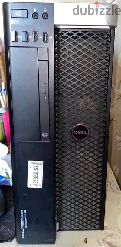 تجميعة كمبيوتر كاملة  dell(كيسة ، شاشة ،كيبورد جيمينج )