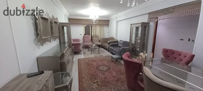 Furnished apartment for rent in Camp Shizar 220m with an open view 5 rooms