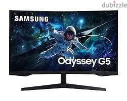 samsung odyssey g5 (32 inch)  استخدام اسبوع