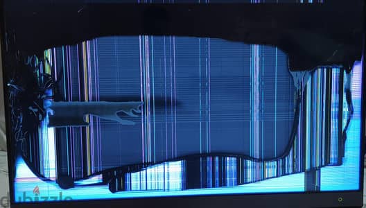 broken smart tv تيليفيزيون مكسور