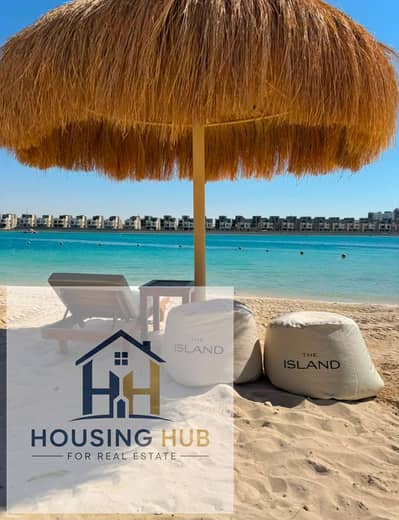 Apartment 2 Bedroom  90m Fully finished For Sale in The Island Marina 5 Installments Upto 10 years
